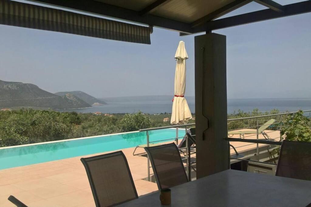 Panoramic View Summerhouse Loukissia Экстерьер фото